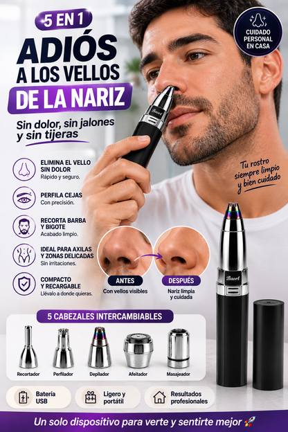 Depiladora Multifuncional 5 en 1