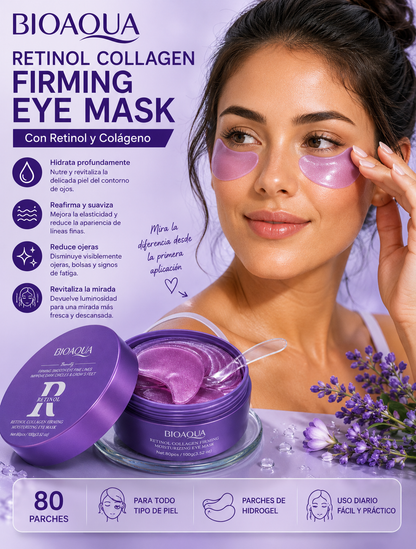 PARCHES HIDROGEL CON RETINOL MORADO